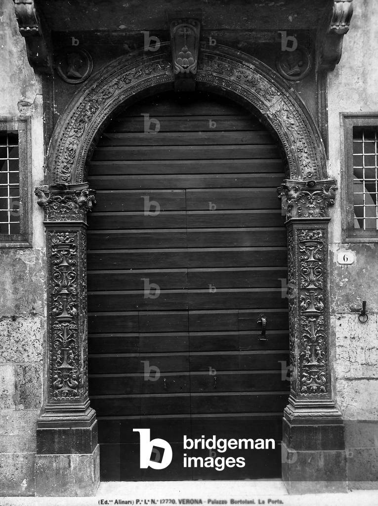 The portal of Palazzo Butturini, Verona