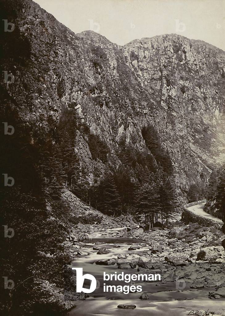 Stream in the Aberglaslyn mountains, Wales