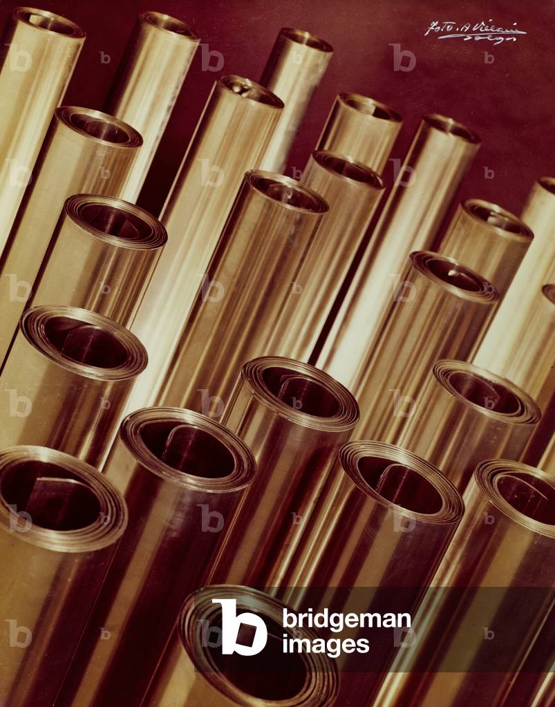 Plate in coils produced in the industry of Brescia in the SMI (Società Metallurgica Italian)