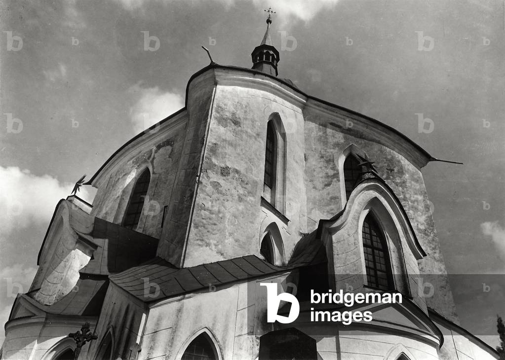 Italians working abroad: Church of St. John of Nepomuk, by Giovanni Santini, in Zdar nad Sazavou, Czech Republic