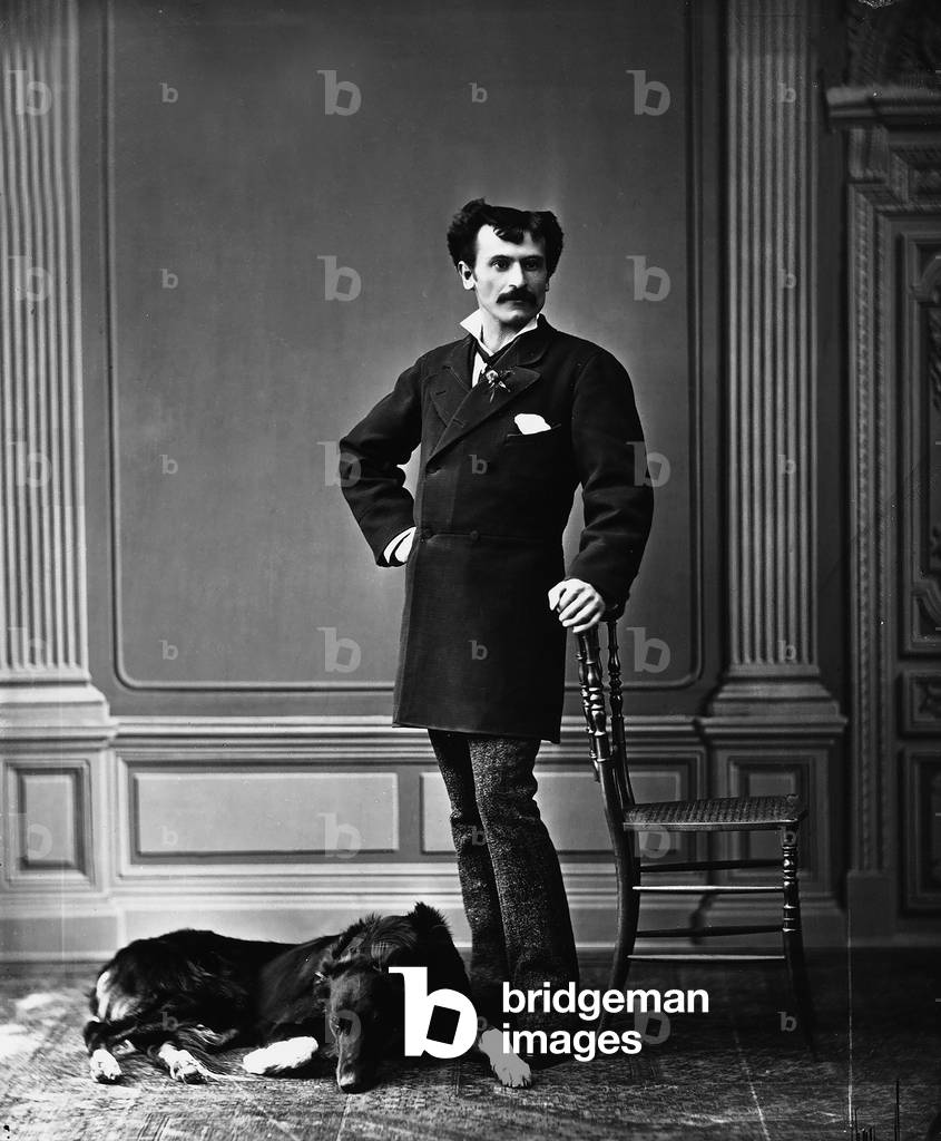 Portrait of elegant young man