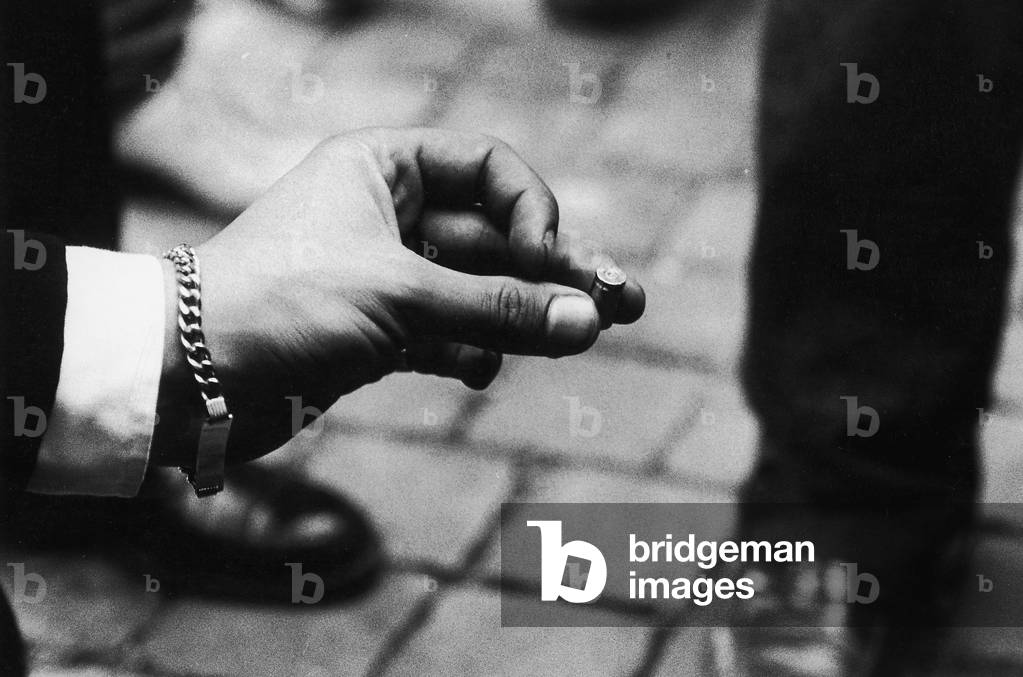 Attempt on Pope John Paul II (Karol Wojtyla 1920-2005): first floor of the bullet that struck the pontiff