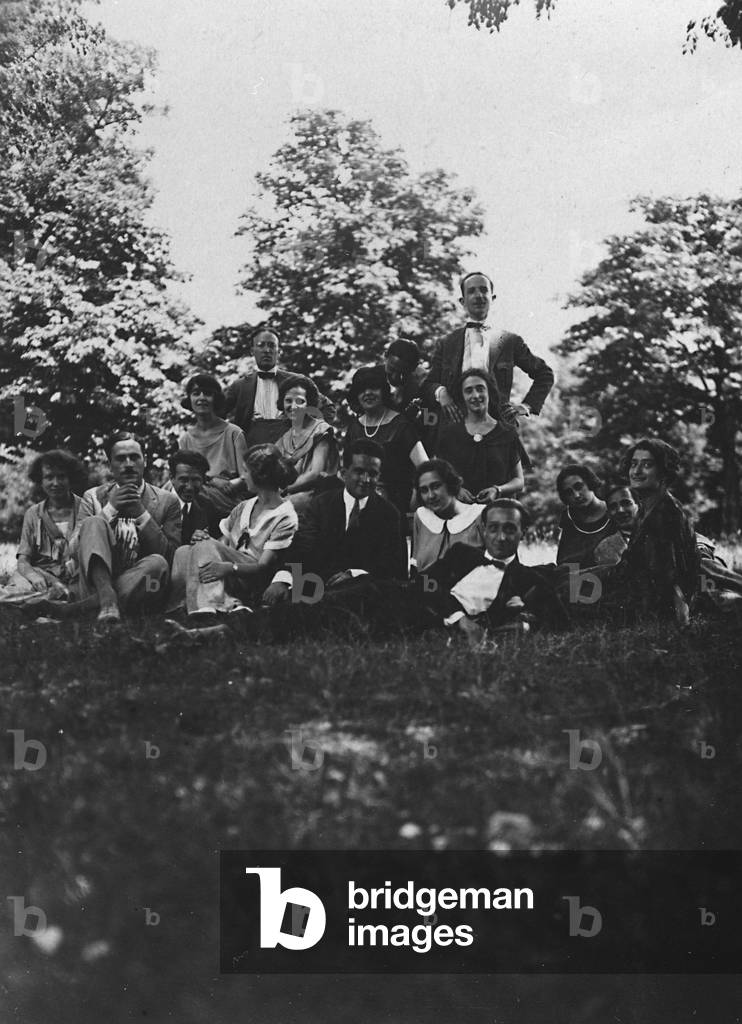 Group portrait near Tolmin