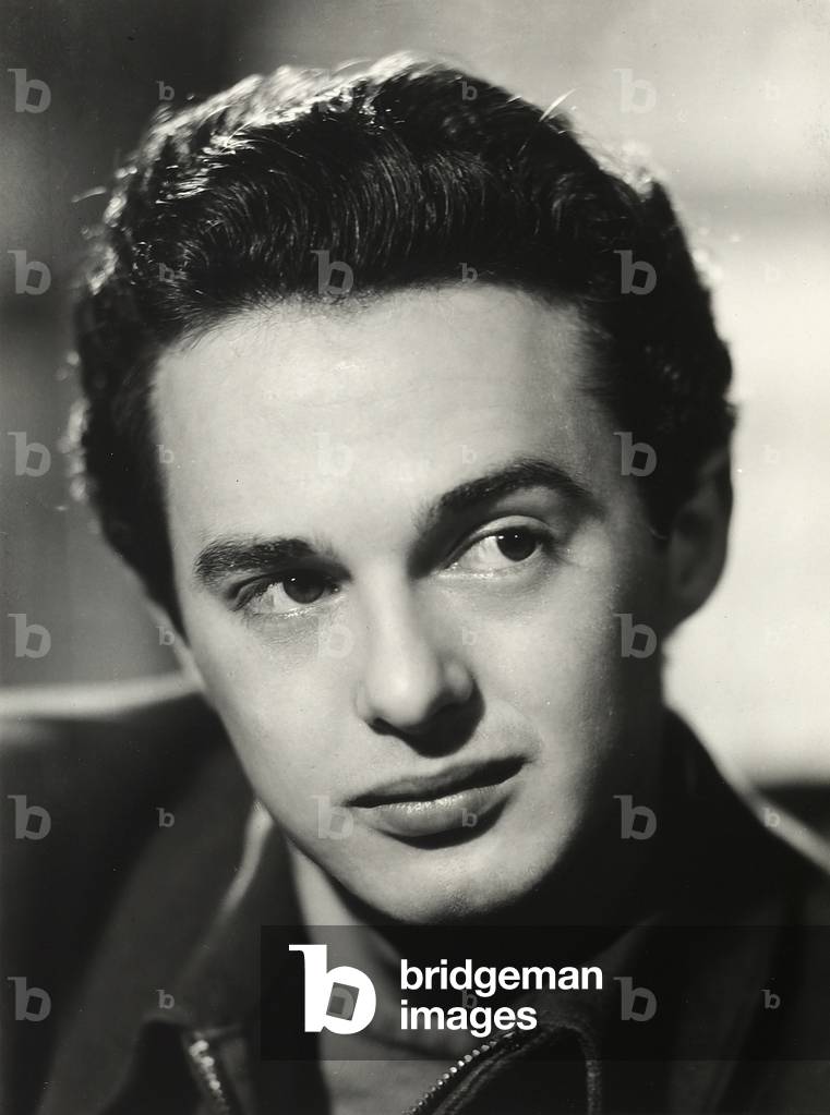 Portrait of the actor Salvatore Nicolosi