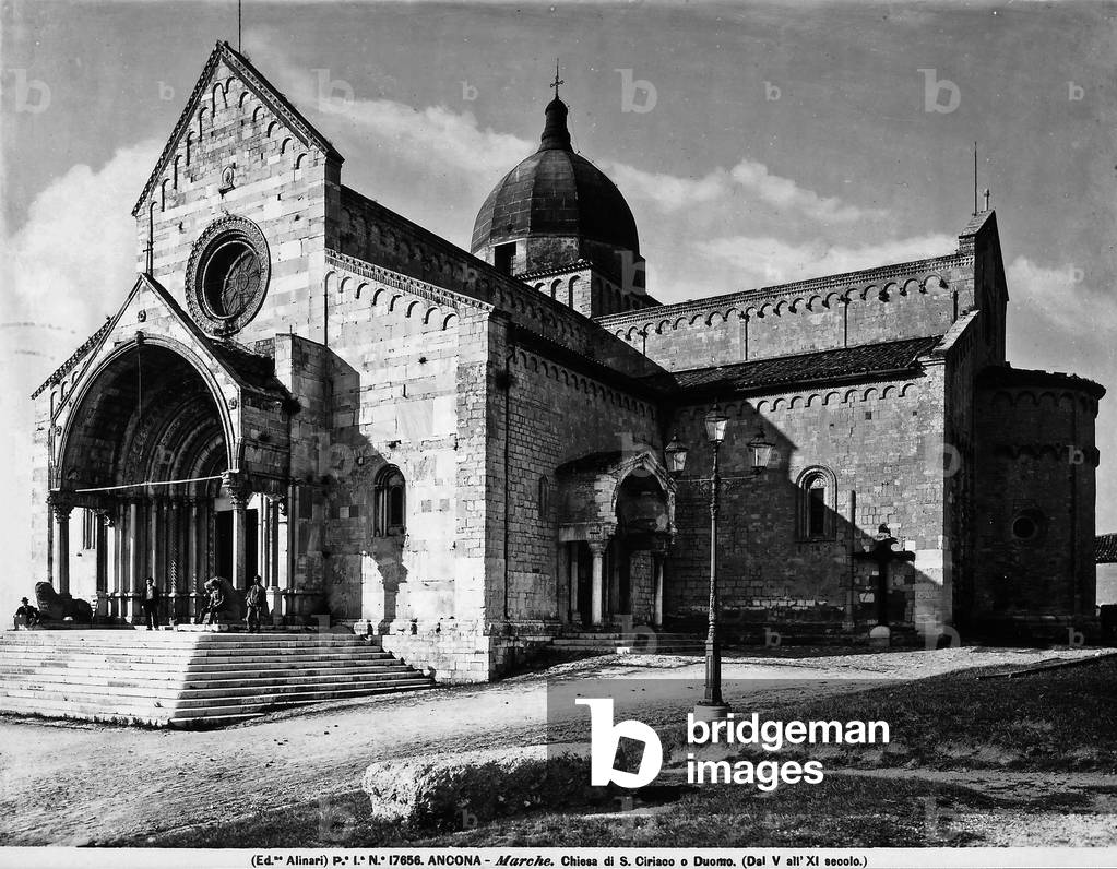 View of the exterior of the Cathedral of St. Ciriaco