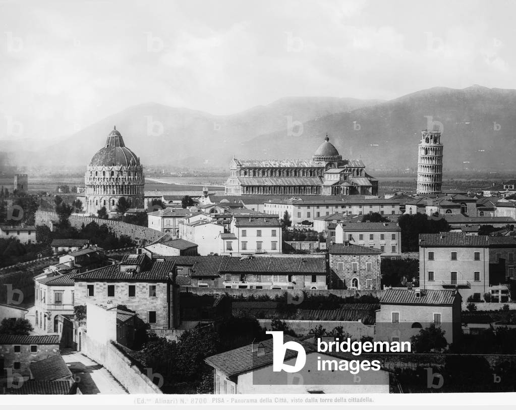 View of the city of Pisa