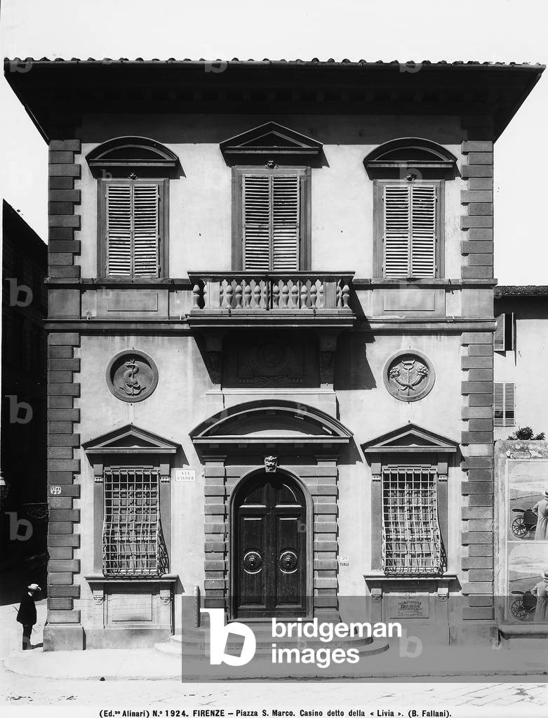 The Livia Palace in Florence designed by Bernardo Fallani