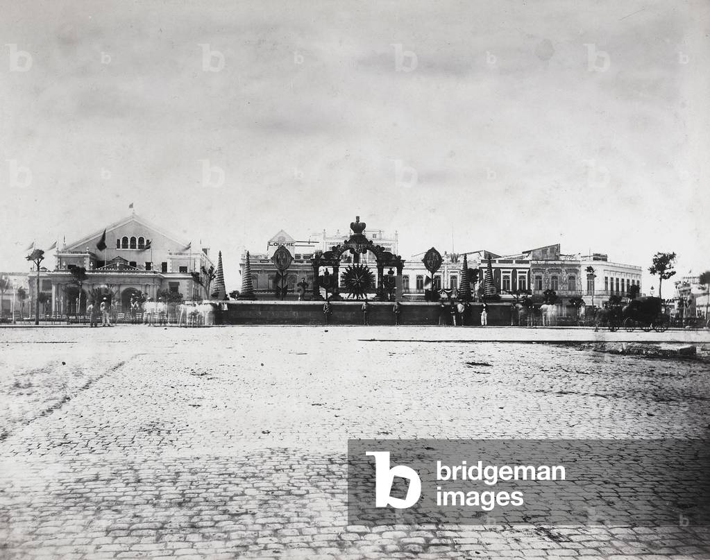 The monument to King Alfonso XII of Spain in the Havana