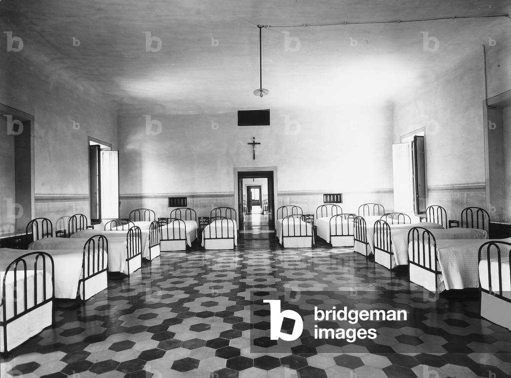 A dormitory in the asylum of San Salvi, Florence