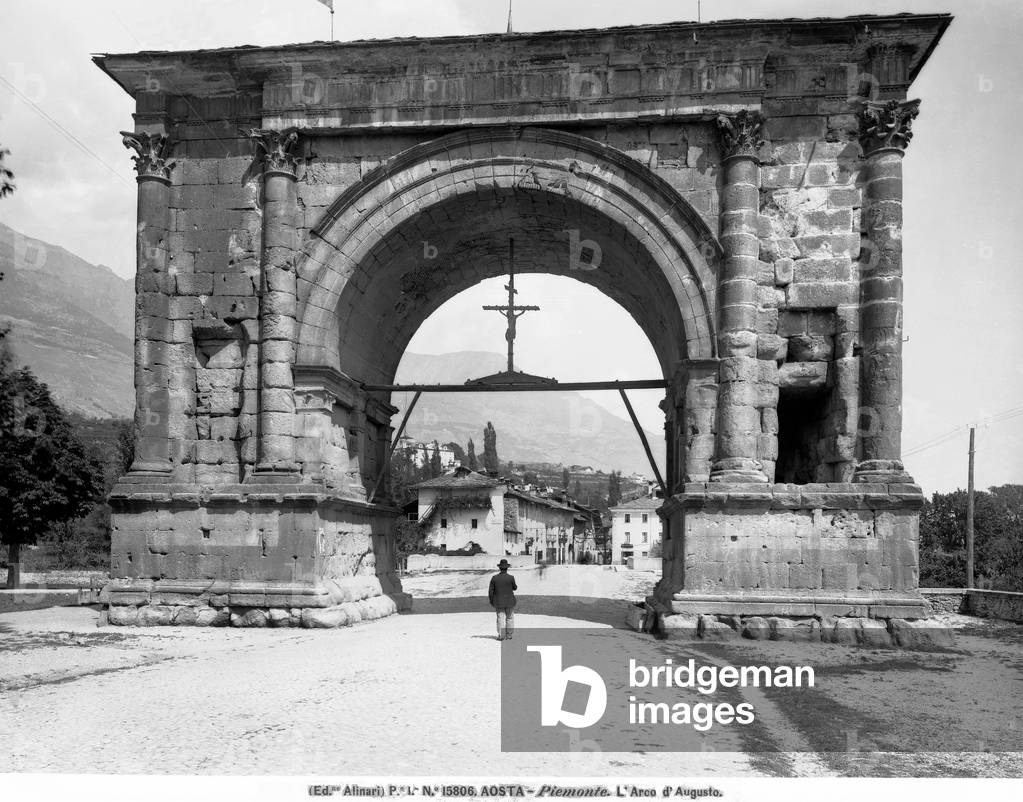 The Arch of Augustus in Aosta