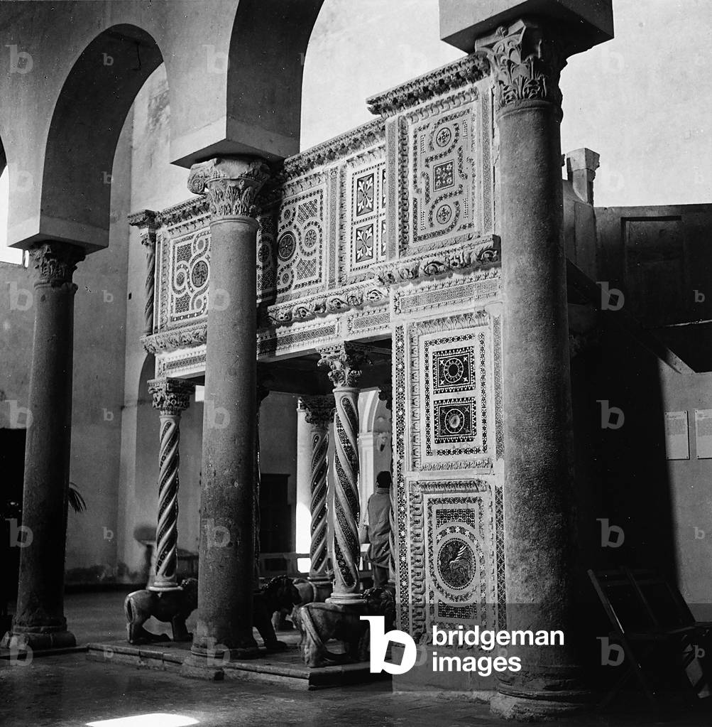 Pulpit by Niccolò di Bartolomeo da Foggia in the Cathedral of Ravello