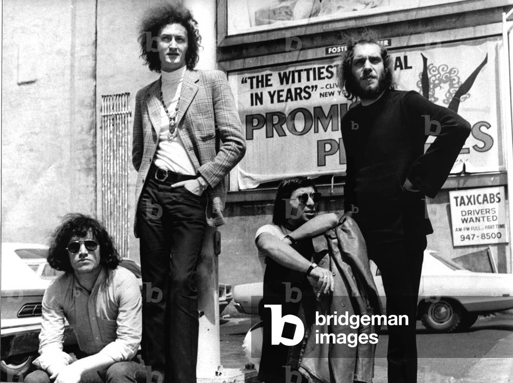 The band Equipe 84, Maurizio Vandelli in the second man from the left
