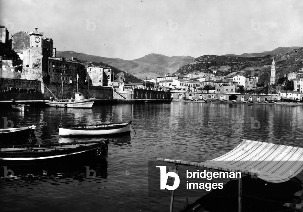 View of Rio Marina's port at Isola d'Elba