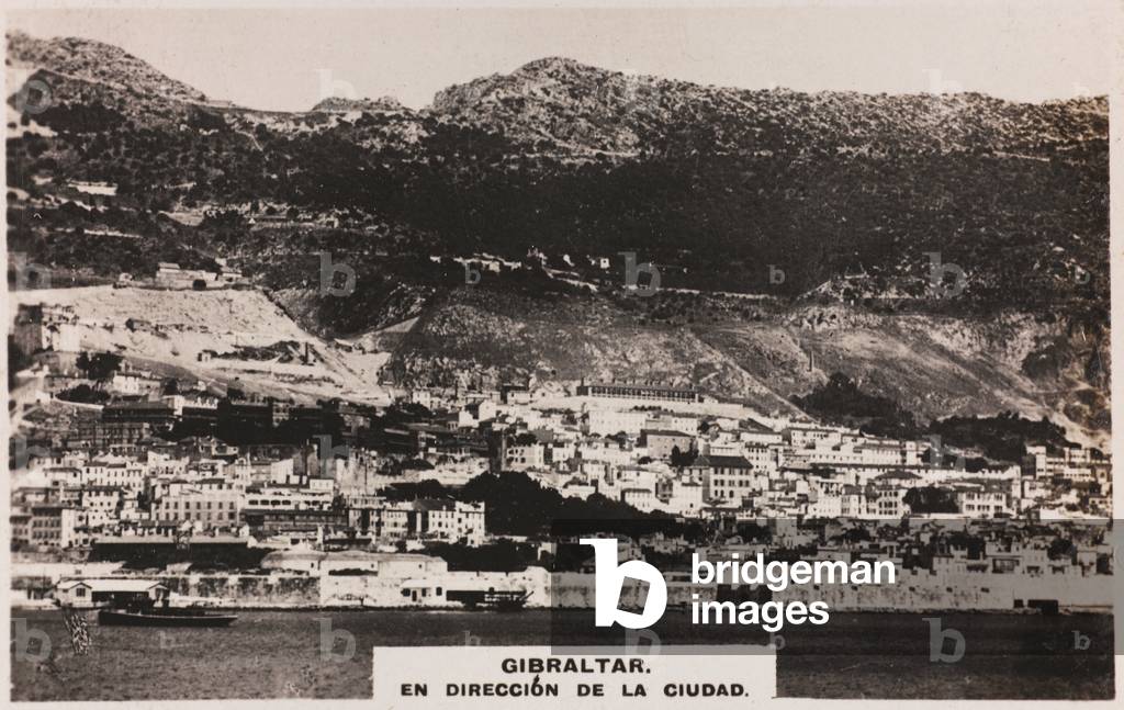 Towards the city, Gibraltar