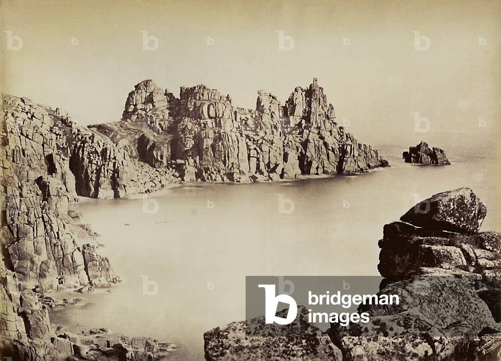 Rocky landscape at Lizard, Cornwall