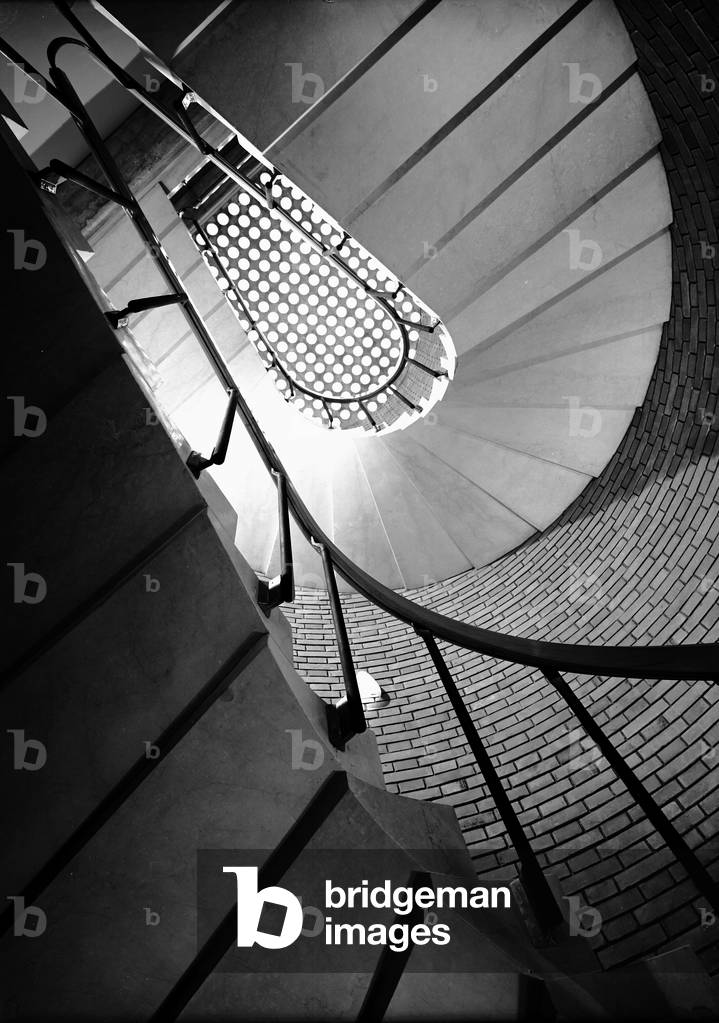Flight of stairs at the Marazzi Ceramics Factory