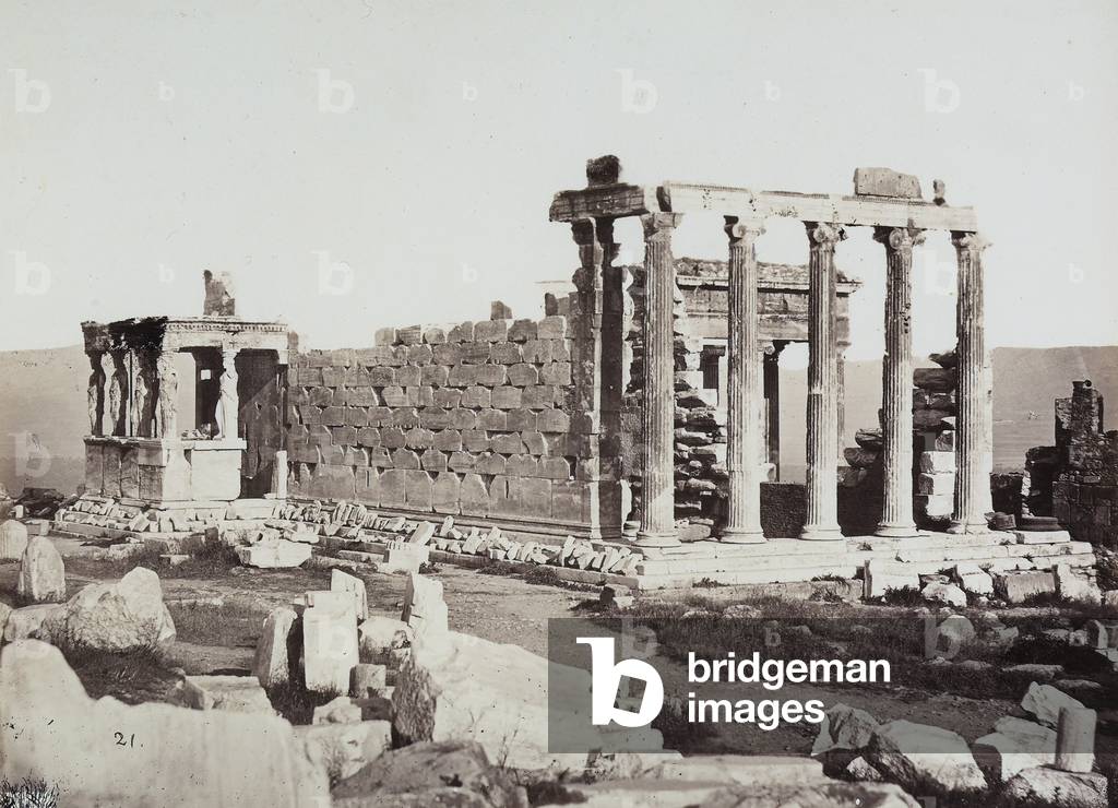 The Erecteon in the Acropolis of Athens