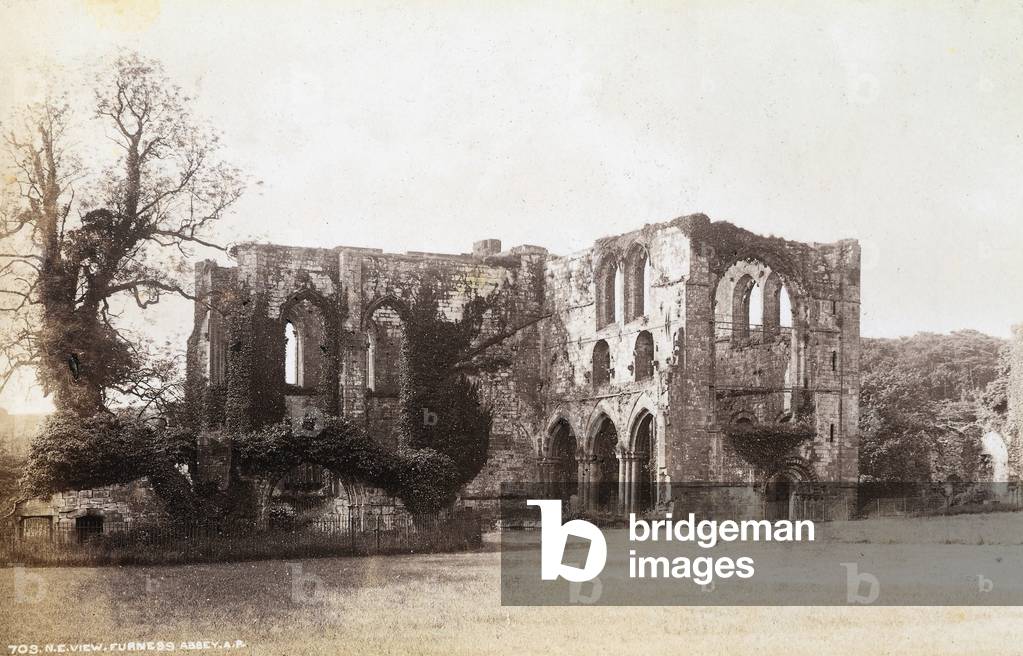 Ruins of Furness Abbey near Keswick, Great Britain.