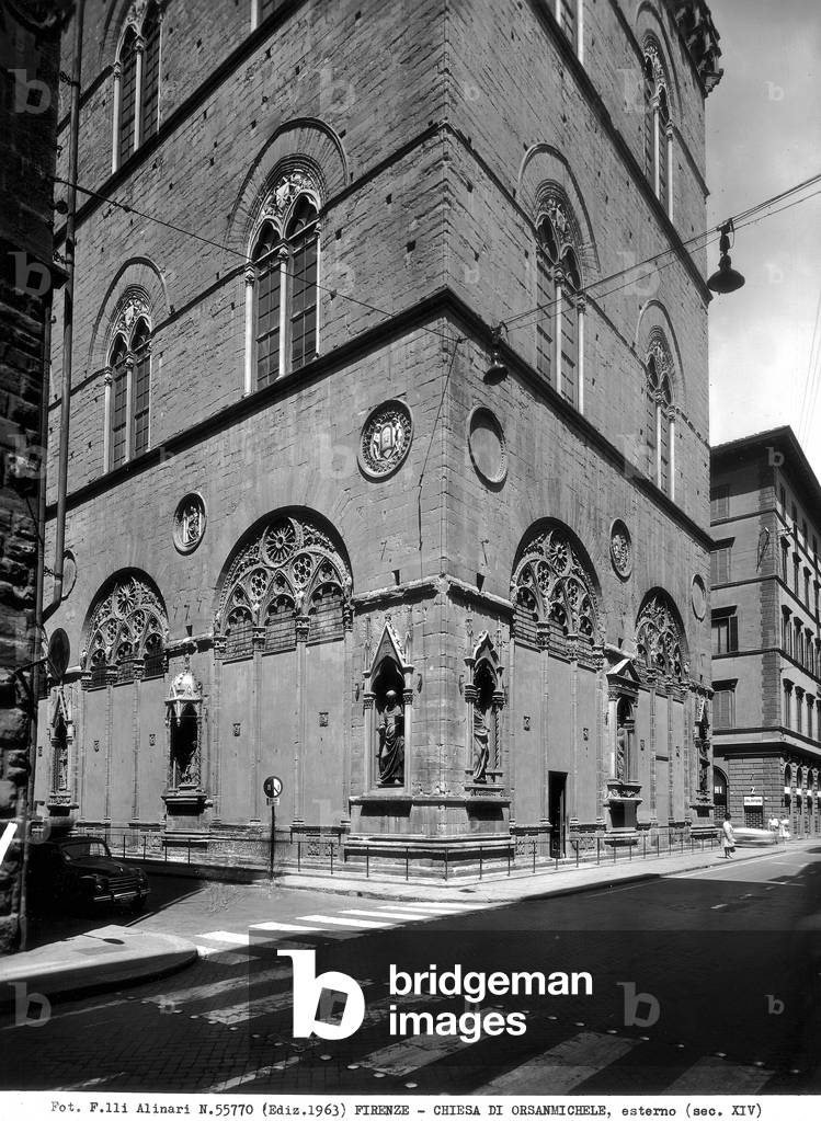 The Orsanmichele church in Florence