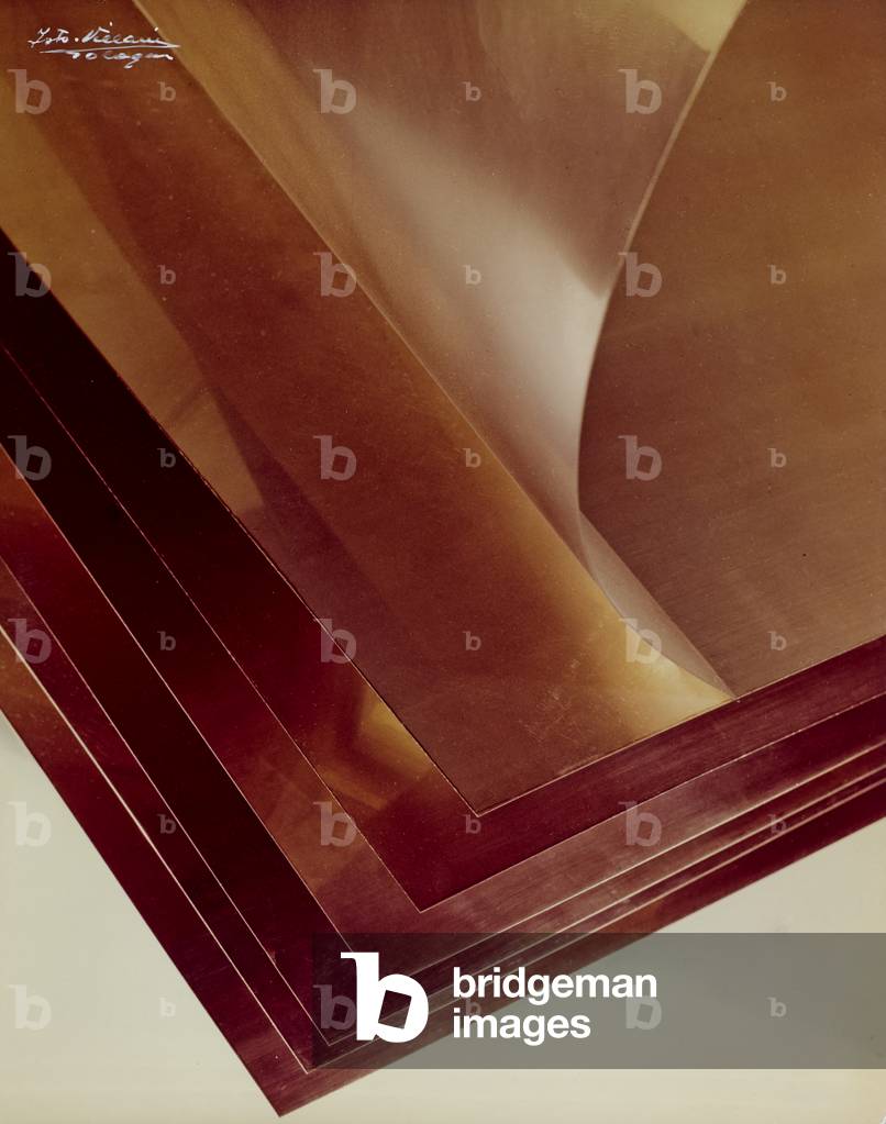 Metal sheets produced in the industry of Brescia in the SMI (Società Metallurgica Italian)