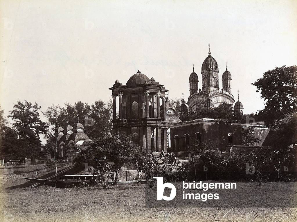 Hindu temple in the environs of Calcutta, India