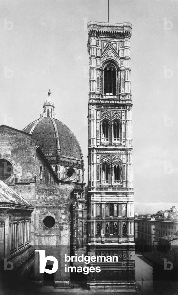 The Cathedral of Santa Maria del Fiore and the belltower, Florence