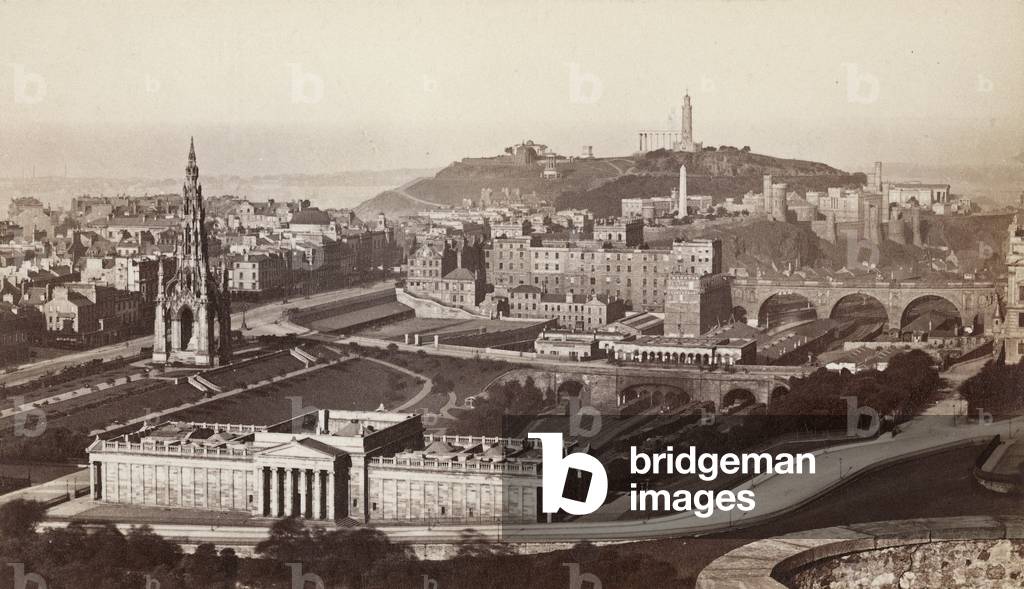 View of Edinburgh from the Castle