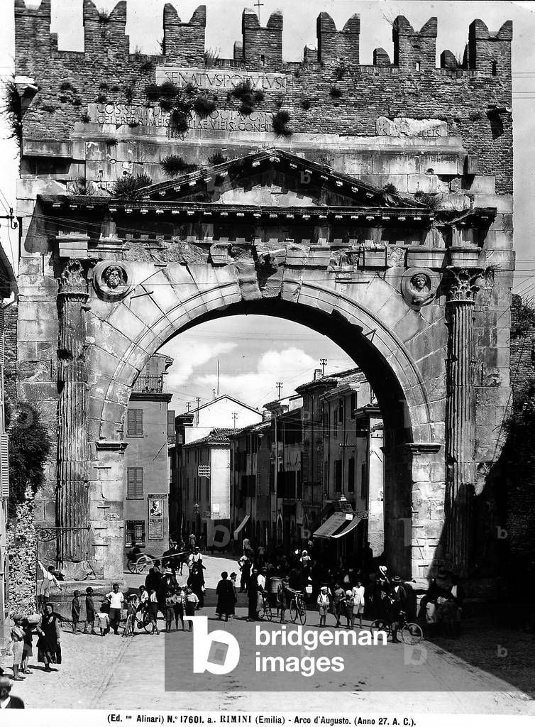 August's Arch in the city of Rimini