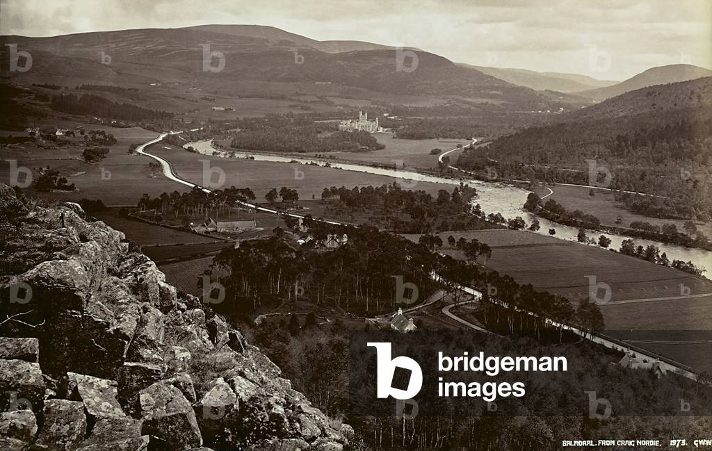 Landscape of Balmoral, Scotland
