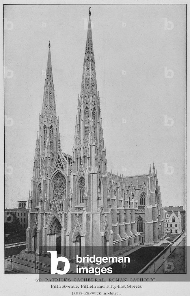 St. Peter's Cathedral, catholic church on the corner of Fifth Avenue and 50th Street, New York City