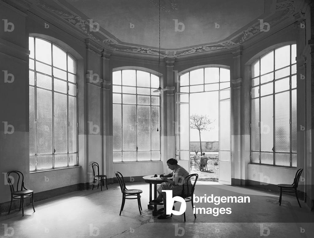 Montecatini Terme. Interior of the spa establishments