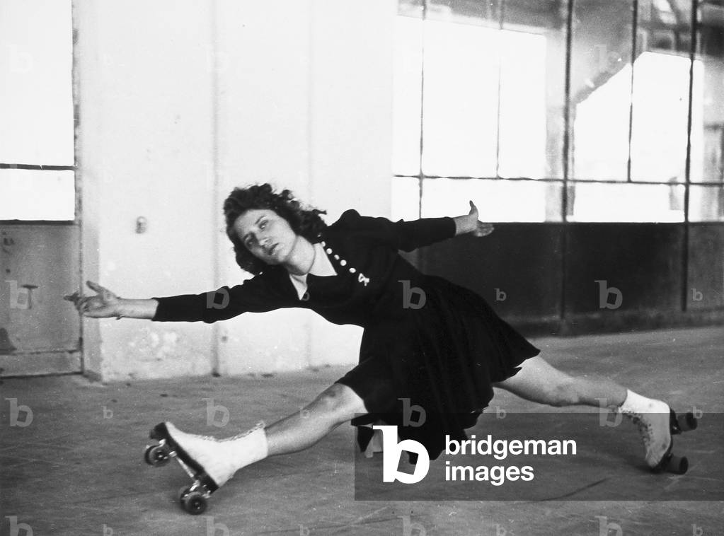 Skater during an exhibition.