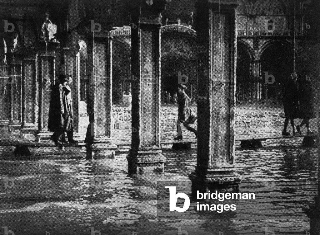 Floodwaters in Piazza San Marco, Venice