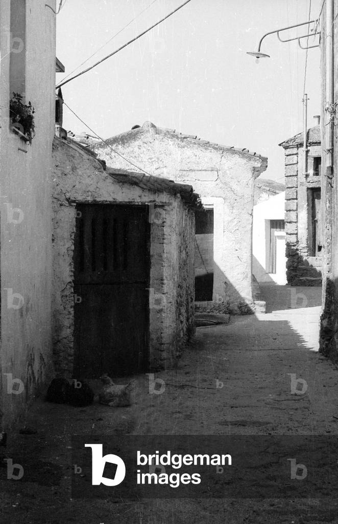 One day in Carfizzi: alley in the old