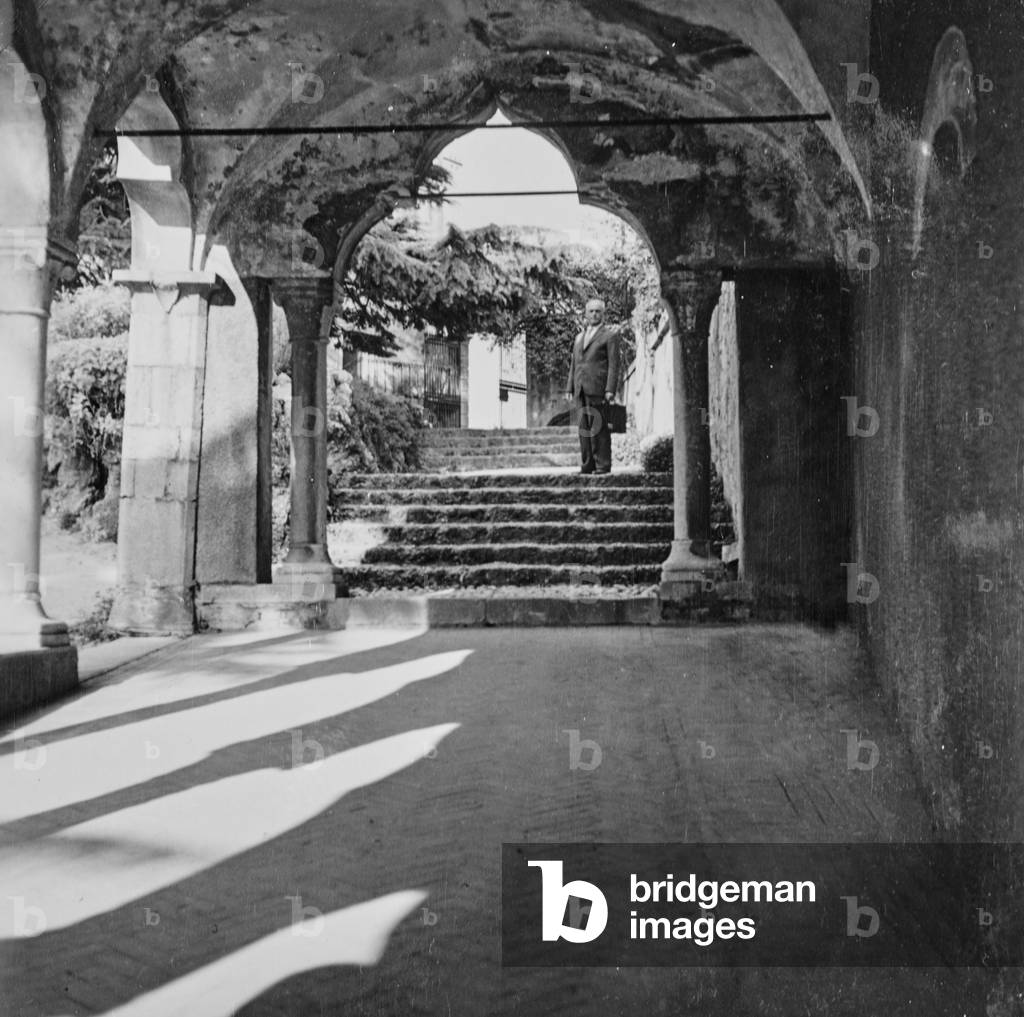 Portico leading to the castle, Udine