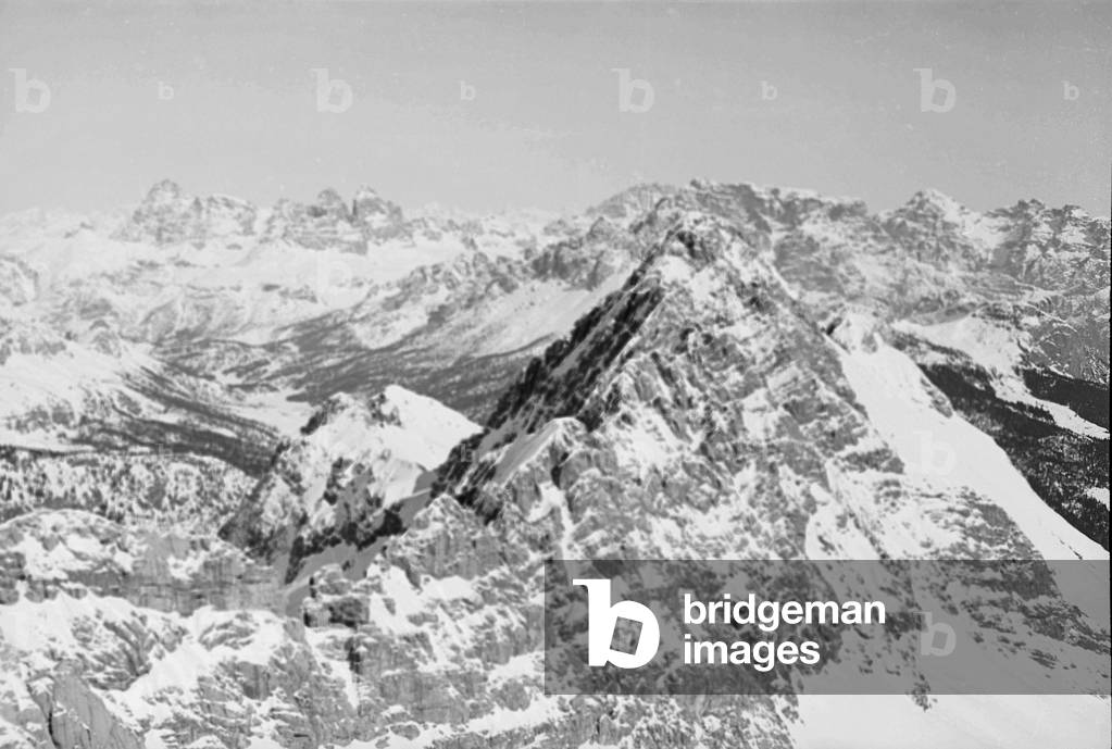 Snowy mountain, Cortina d'Ampezzo