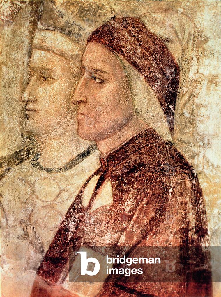 Paradise, detail of Dante Alighieri (1265-1321) c.1336 (fresco)