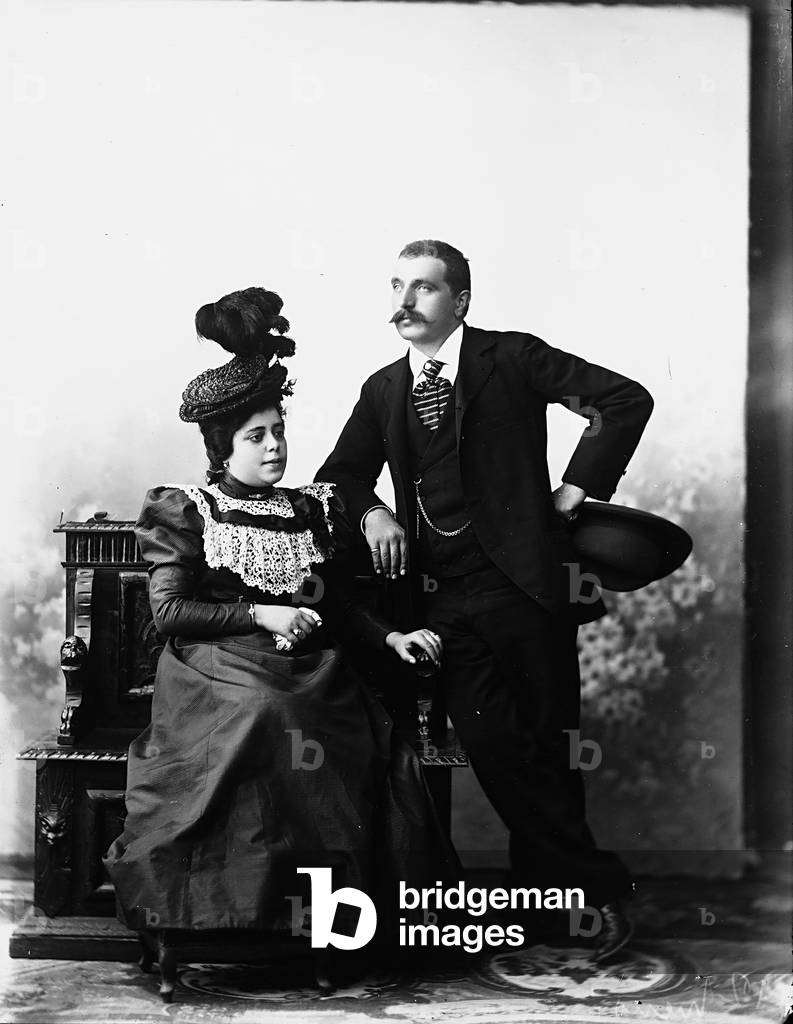 Portrait of the married couple Boletto