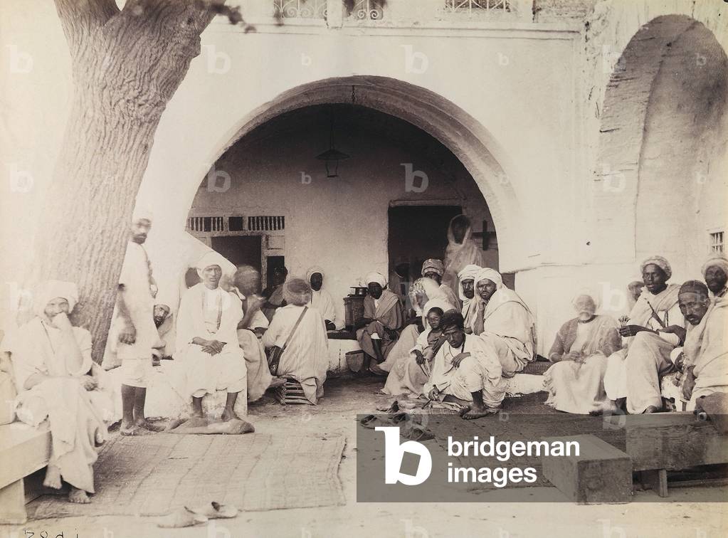Group of men in traditional clothing