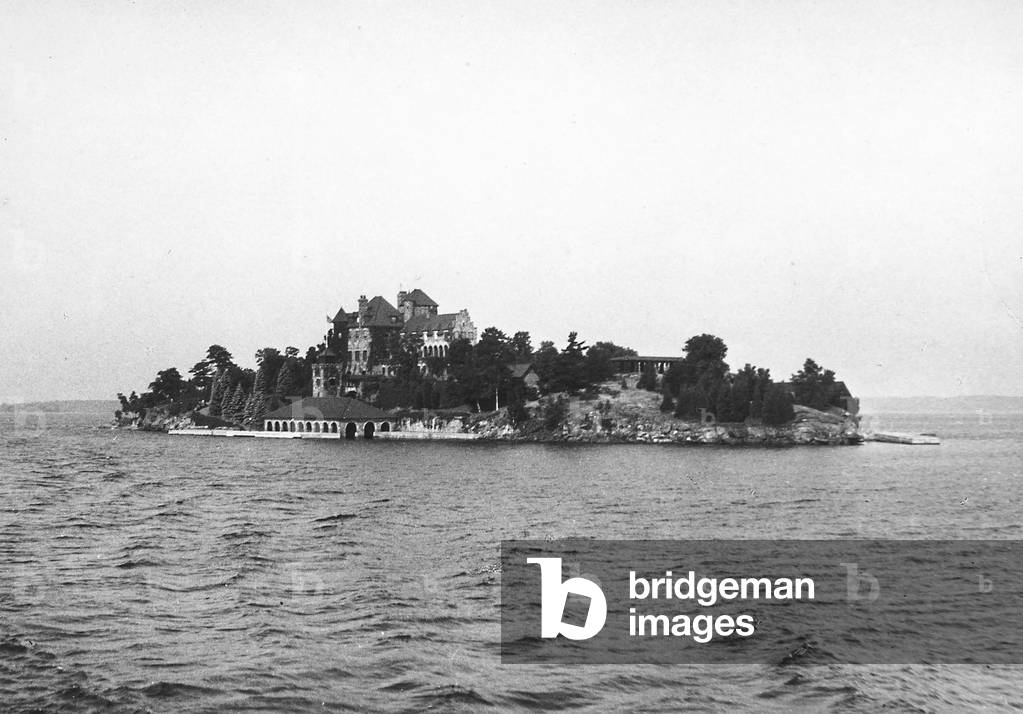 Dark Island on San Lorenzo river in Canada
