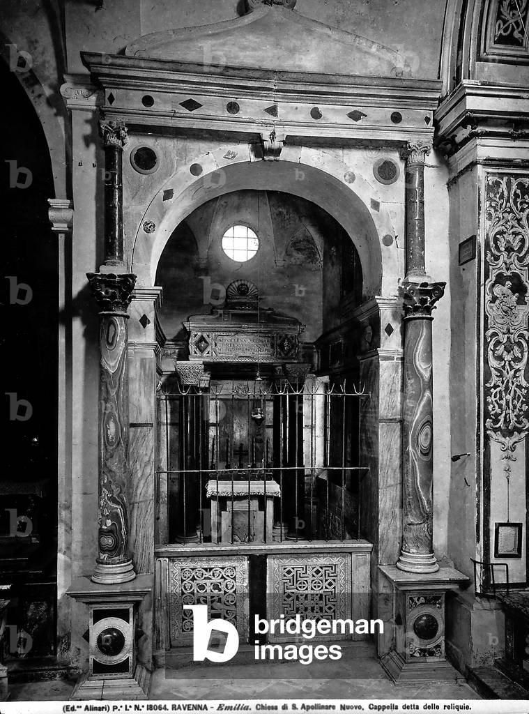 Chapel of Relics, Church of Sant'Apollinare Nuovo, Ravenna.