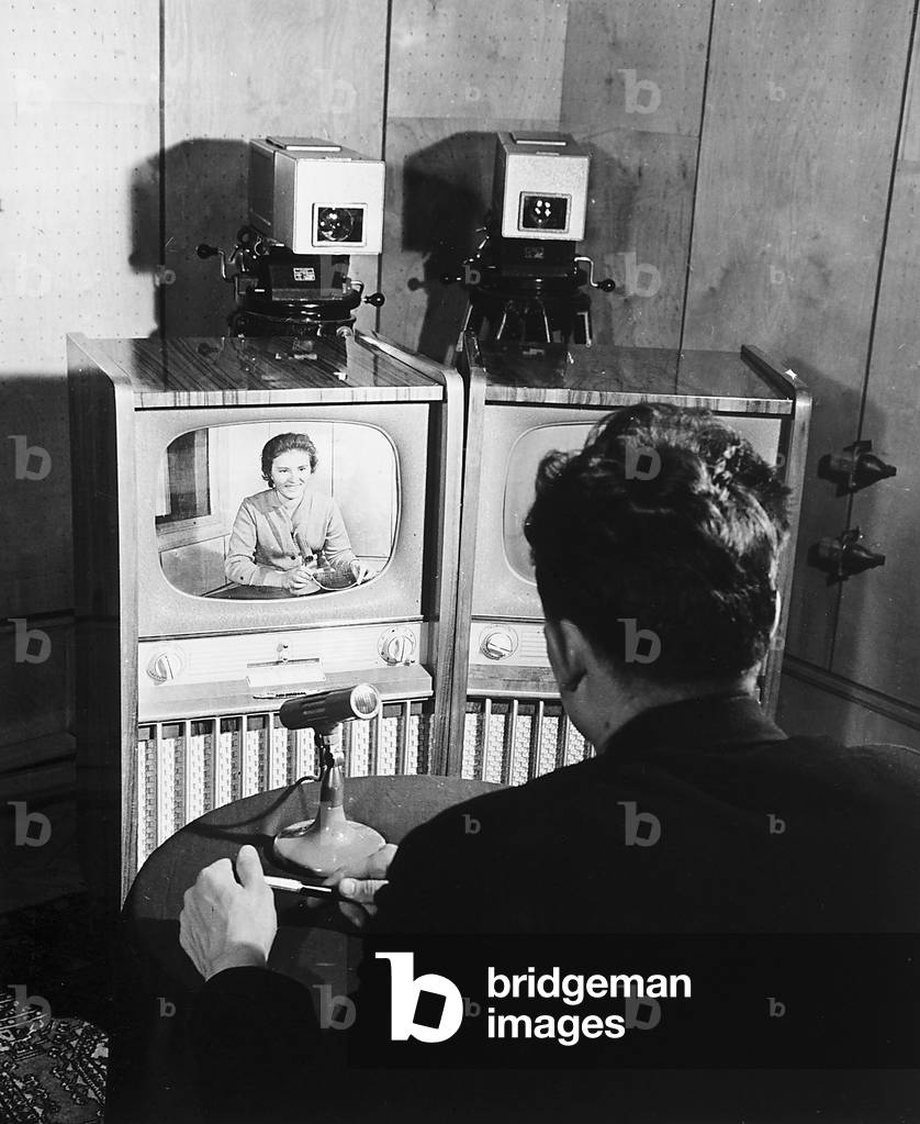 A live TV broadcast in Russia