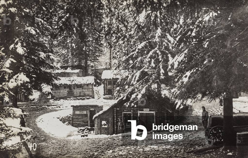 The Alpine hut in Asiero, Vicenza