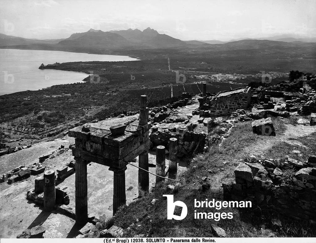 Ruins of the city of Solunto