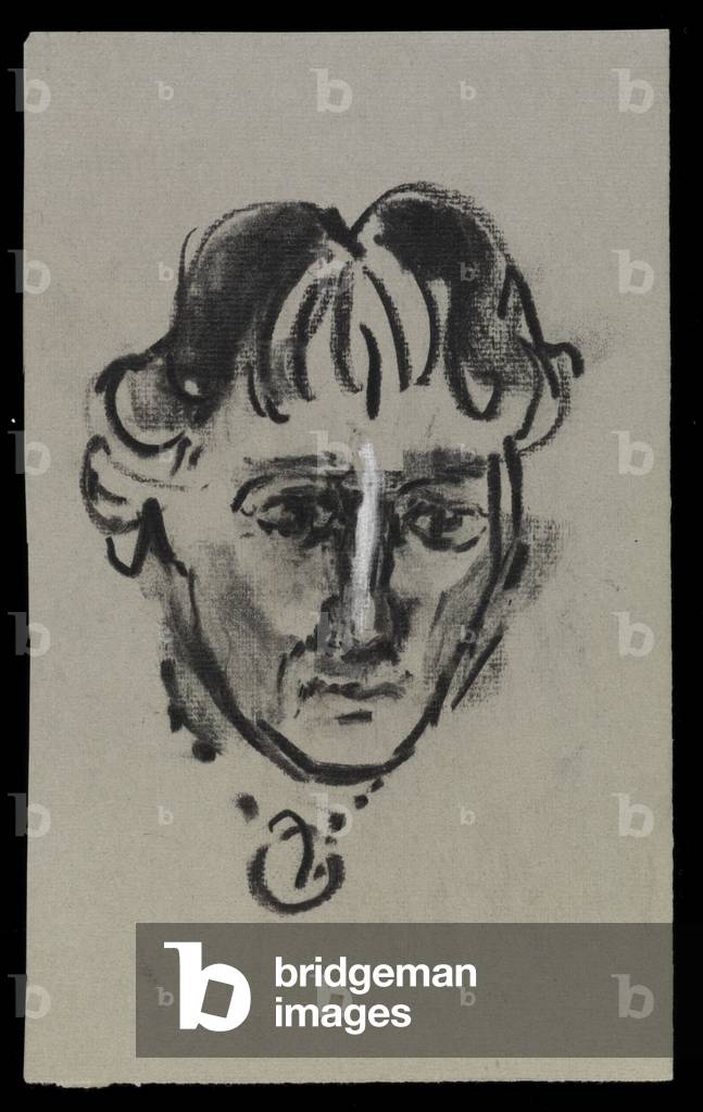 Olive Cook (charcoal on paper)