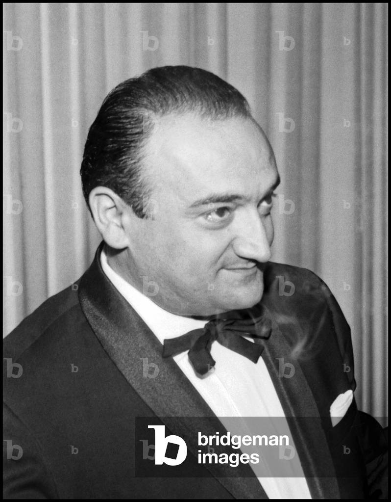 Bildnis des Regisseurs Henri Verneuil, Paris, 21/09/1961 (s/w Foto)