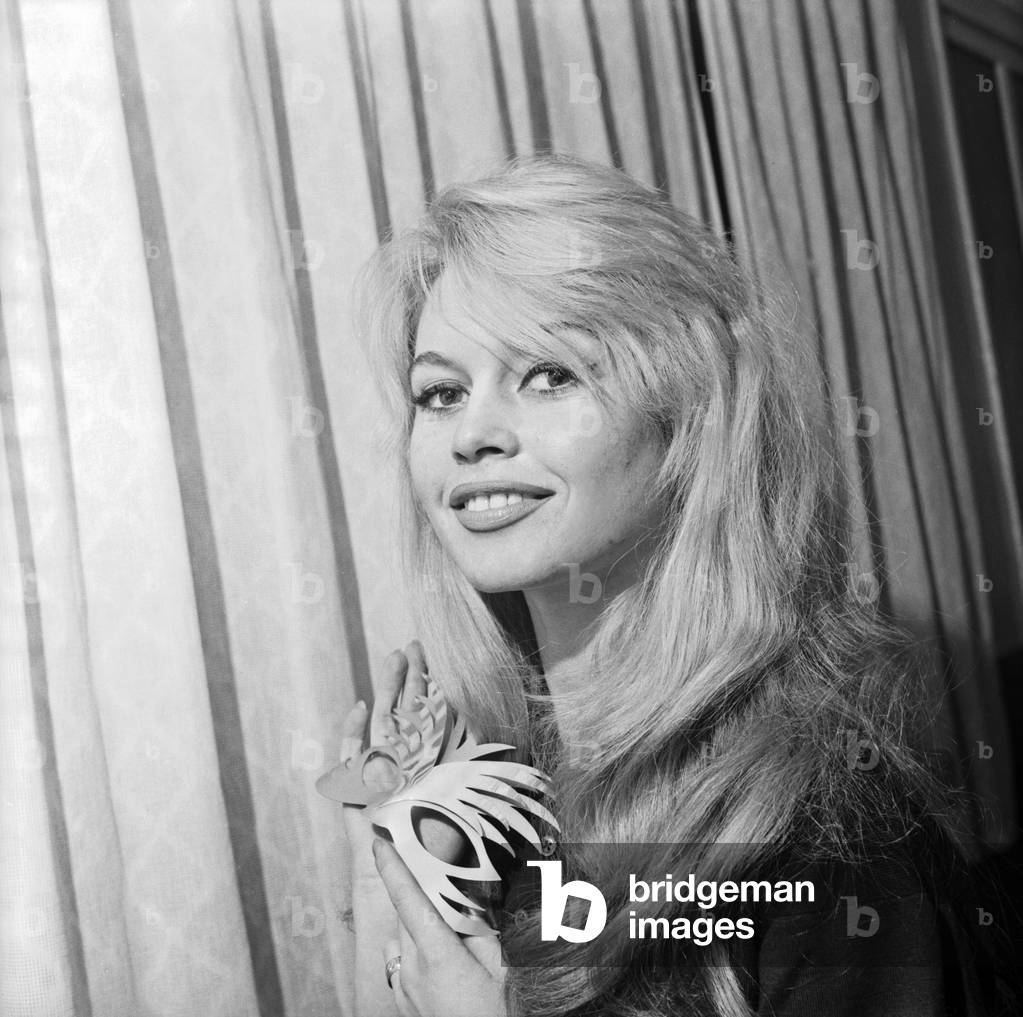 Immagine di Fotografia "Brigitte Bardot" 1958, b/w