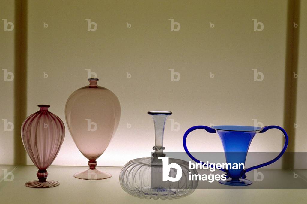 Verres de Murano - collection Olinick Spanu ©Pomati/Farabola/Leemage