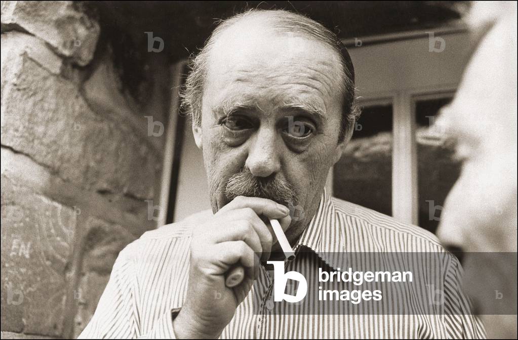 Image of Photography depicting Portrait de Heinrich Boll, b/w