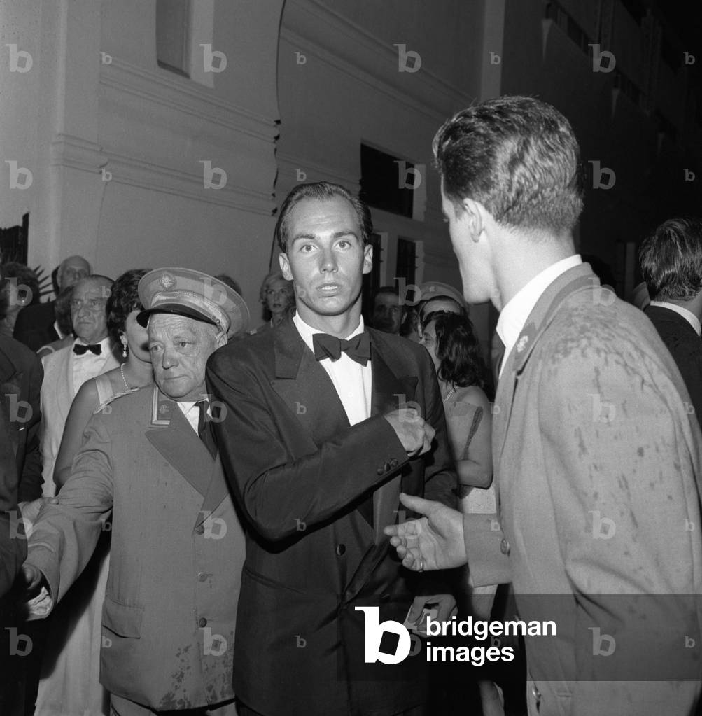 Monte Carlo (Principato di Monaco), 11/08/1961
Gran Gal allo Sporting d'Et
Nella foto: Karim Aga Khan IV (Kari